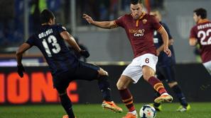 Strootman Guarin AS Roma Inter Italija liga prvenstvo