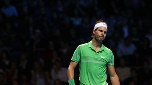 Rafael Nadal je ob koncu sezone povsem izven forme. Foto: Reuters