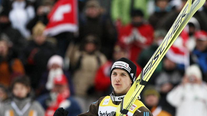 Favoriti novoletna turneja Simon Ammann