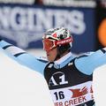 Aksel Lund Svindal je po lanskem padcu letos zmagal.