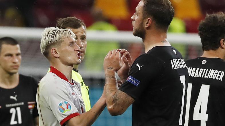 Marko Arnautović Ezgjan Alioski Avstrija Severna Makedonija Euro 2020