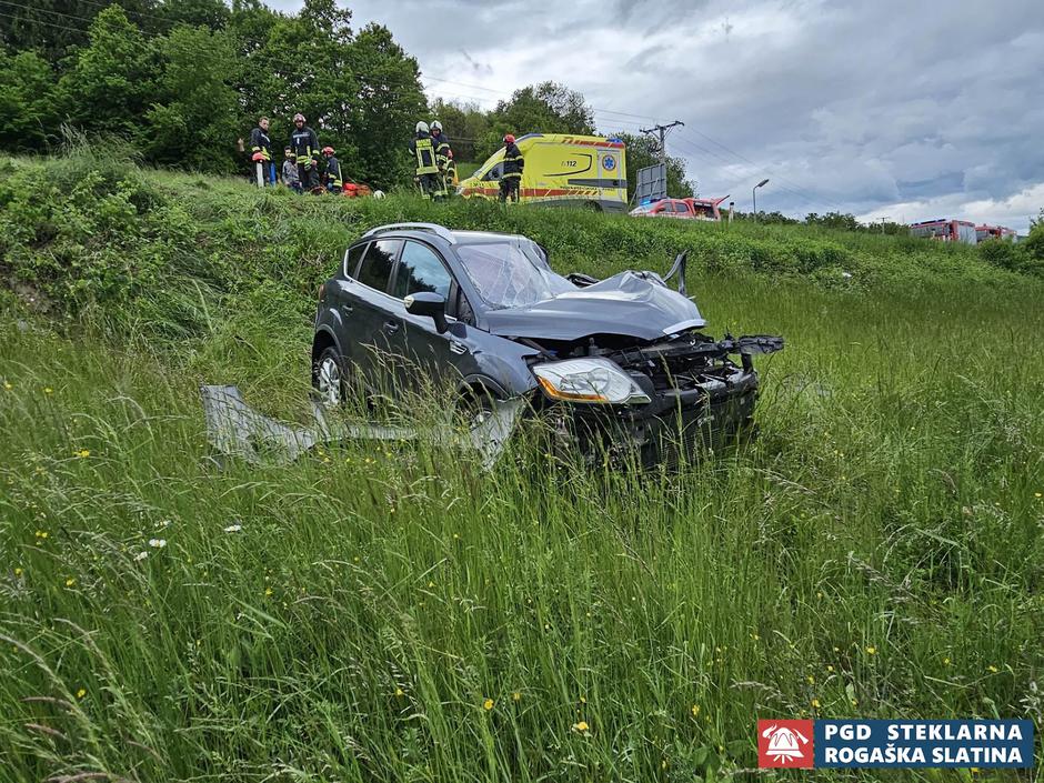 Prometna nesreča | Avtor: PGD Steklarna Rogaška Slatina