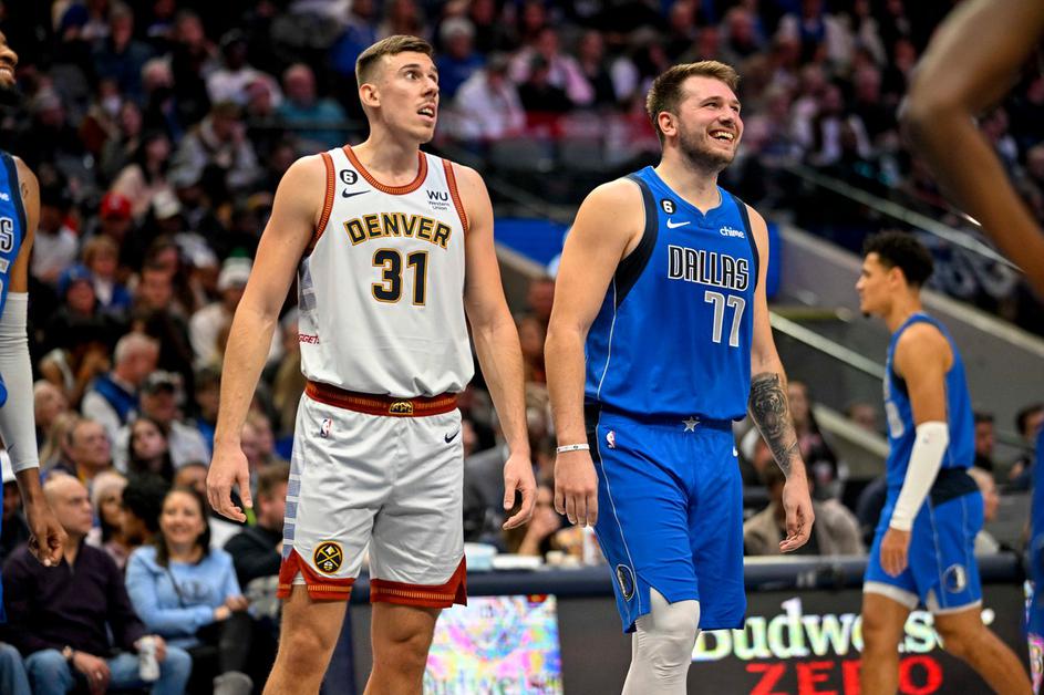 Luka Dončić in Vlatko Čančar