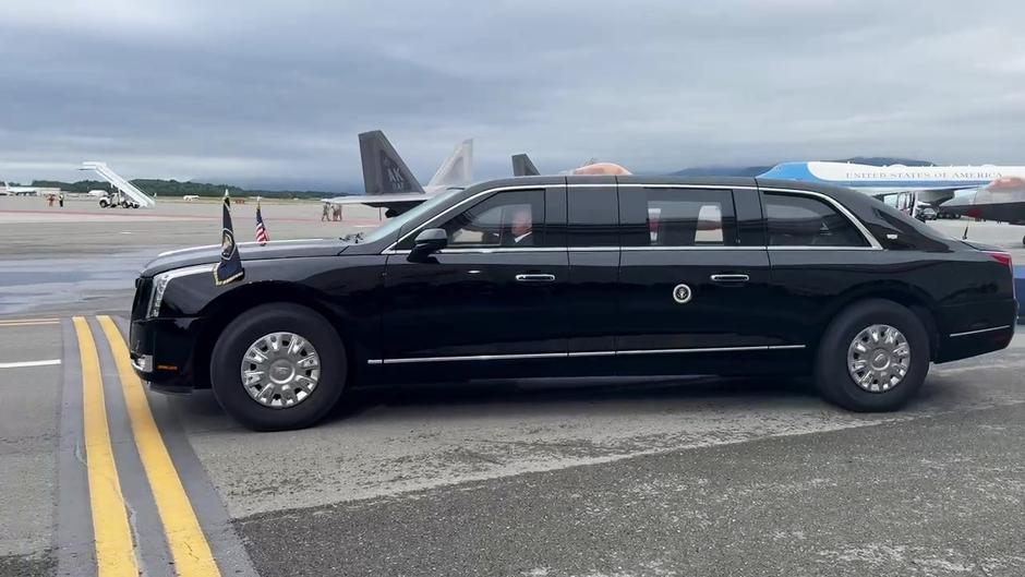 Donald Trump in Vladimir Putin, vrh na Aljaski | Avtor: Profimedia