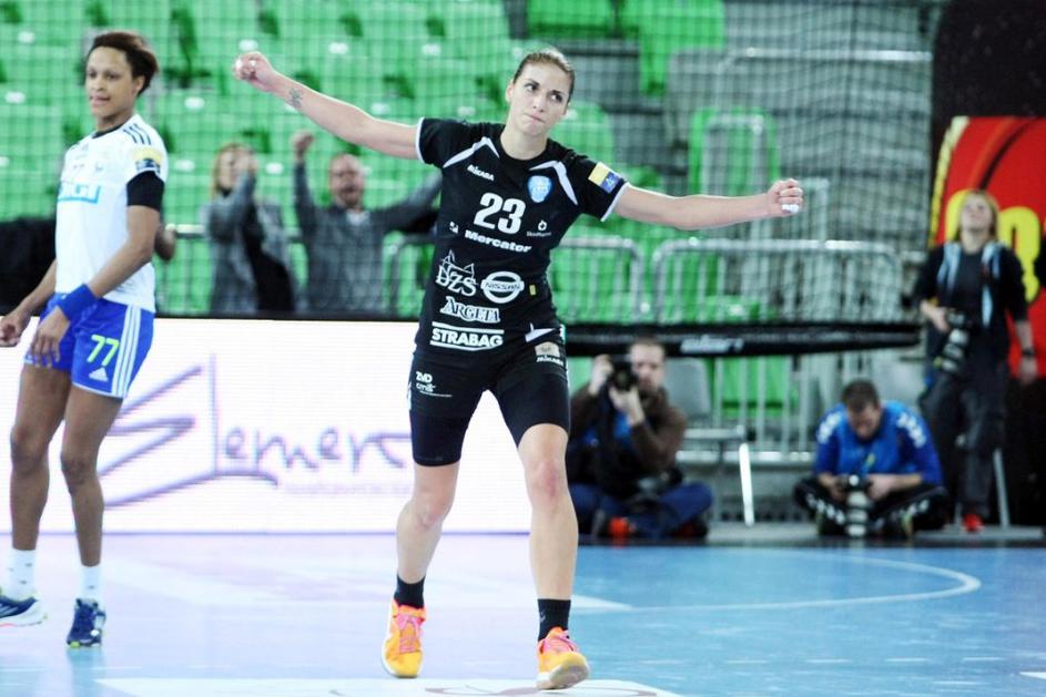 Krim Mercator Oltchim Valcea Liga prvakinj Stožice