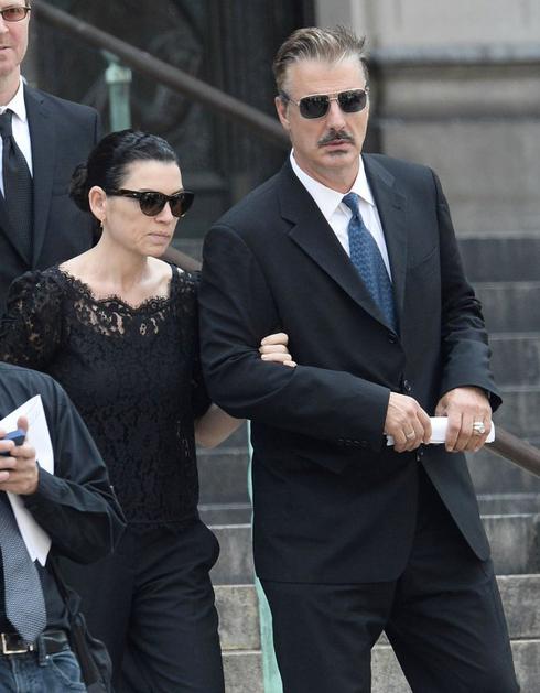 James Gandolfini pogreb Juliana Margulies Chris Noth