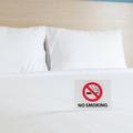 postelja prepovedano kajenje