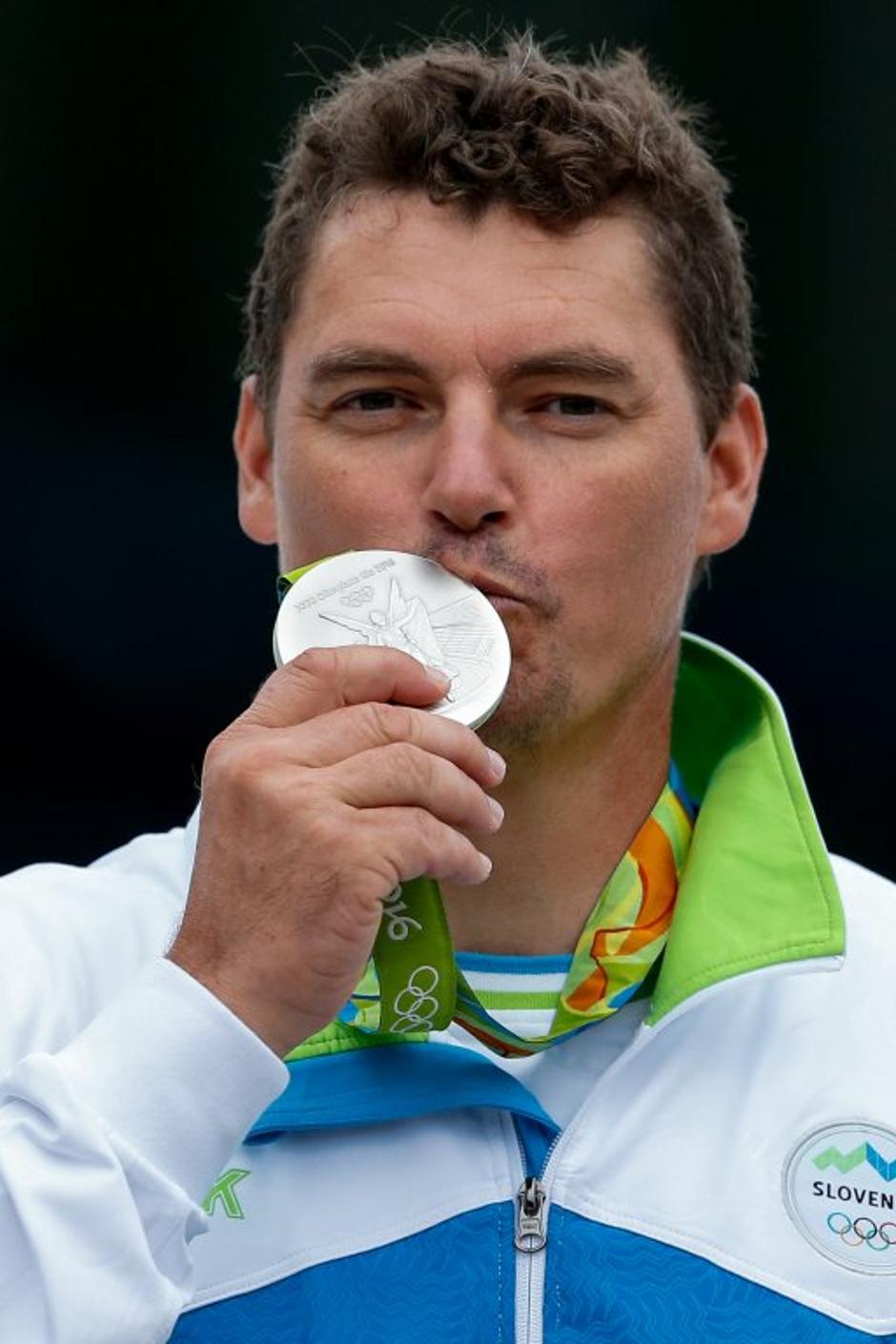 Vasilij Žbogar srebrna medalja Rio 2016 jadranje razred finn | Avtor: Stanko Gruden/STA