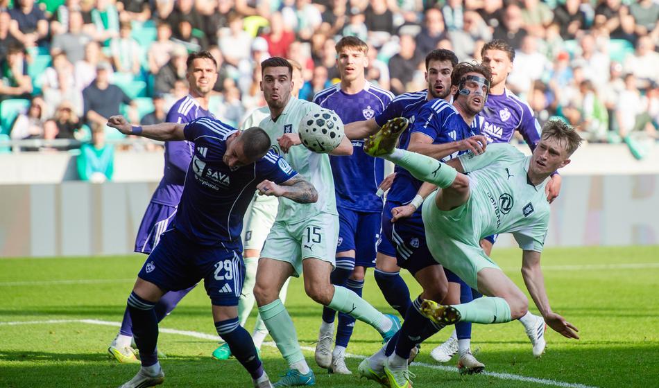 Maribor na derbiju zapravil priložnost, da bi se povsem približal Celju