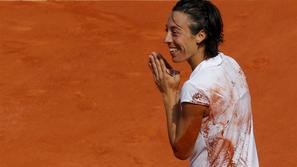 Francesca, ki je prejšnji teden dobila Roland Garros, pride v Portorož. (Foto: R