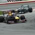 Mark Webber (Red Bull) in Nico Rosberg (Mercedes)