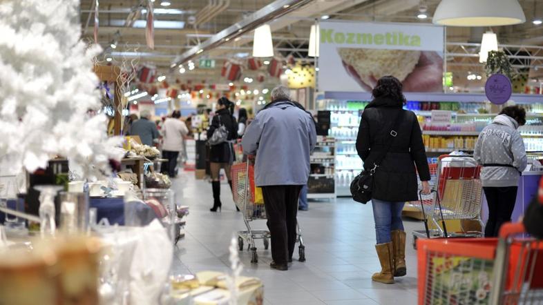 Nakupovanje pred božičem
