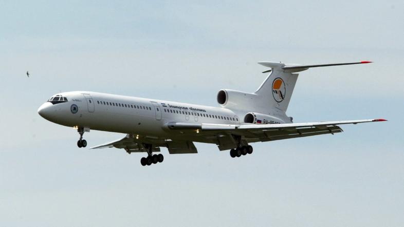 Rusko vojaško letalo Tu-154