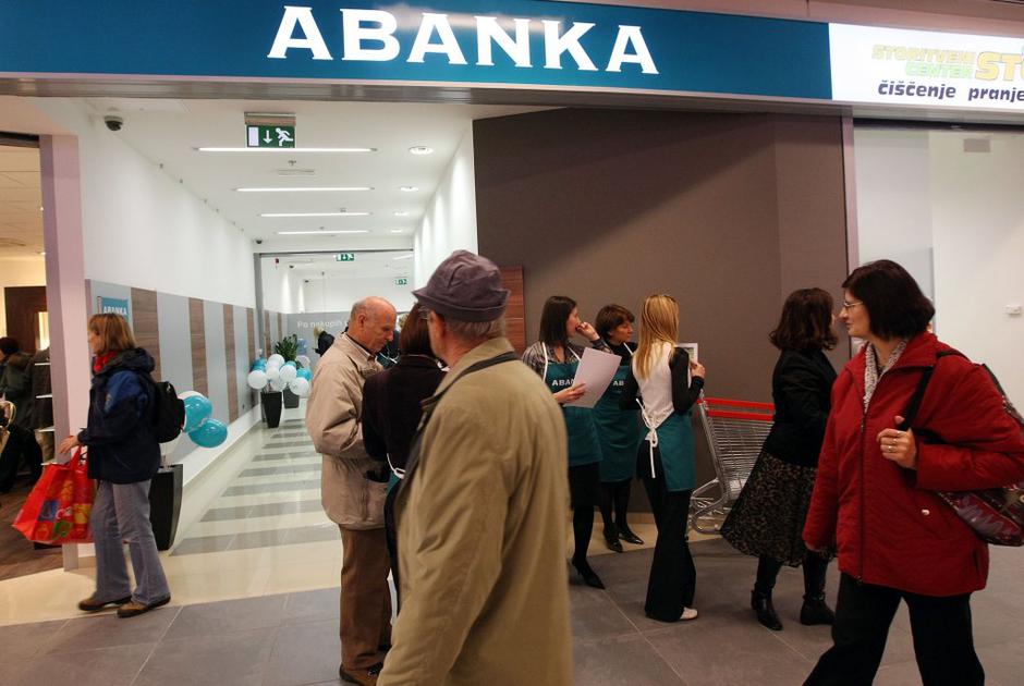banka Abanka | Avtor: Saša Despot