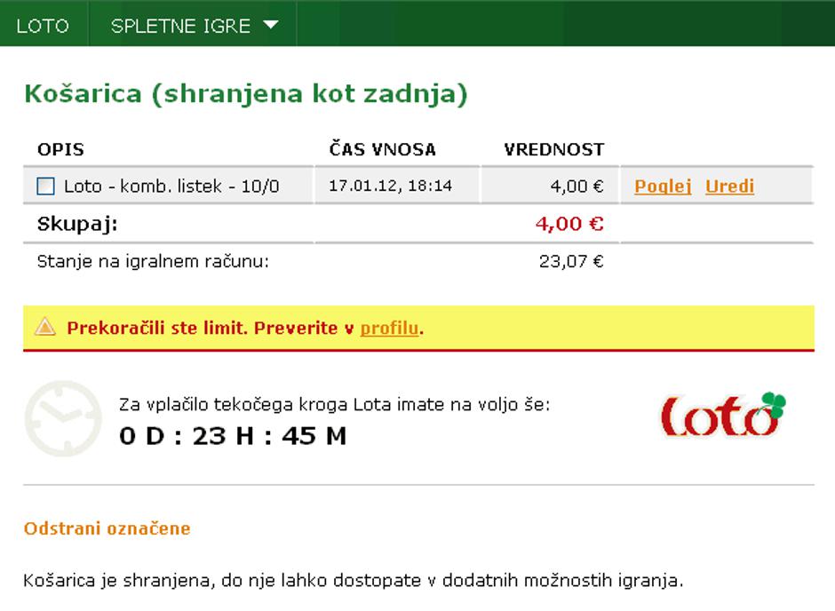 Loto | Avtor: Prtscr