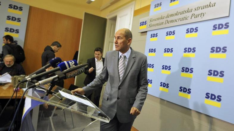 Janez Janša, SDS