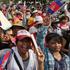 Prvi maj, praznik dela, Na Filipinih so ob prazniku dela potekali delavski prote