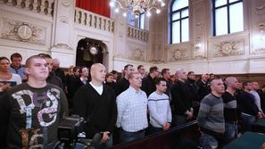 Slovenija 20.11.2012 sodisce, sojenje v zvezi Balkanski bojevnik, Dragan Tosic, 