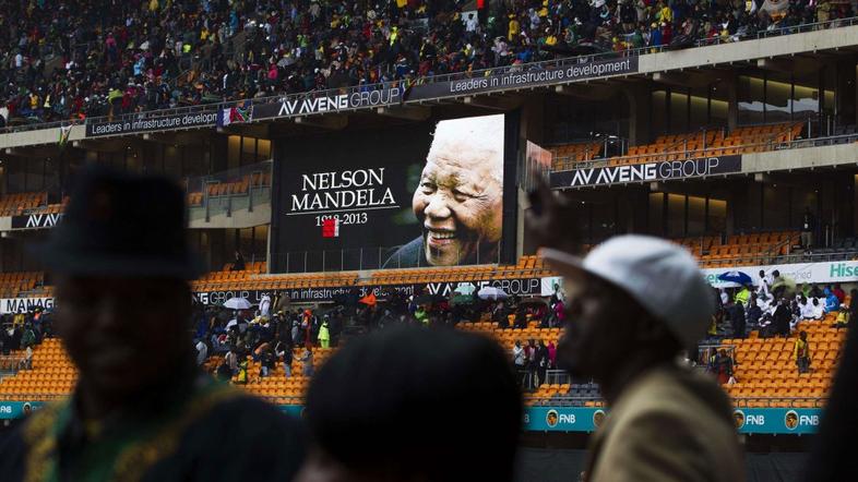 Spominska slovesnost za Mandelo