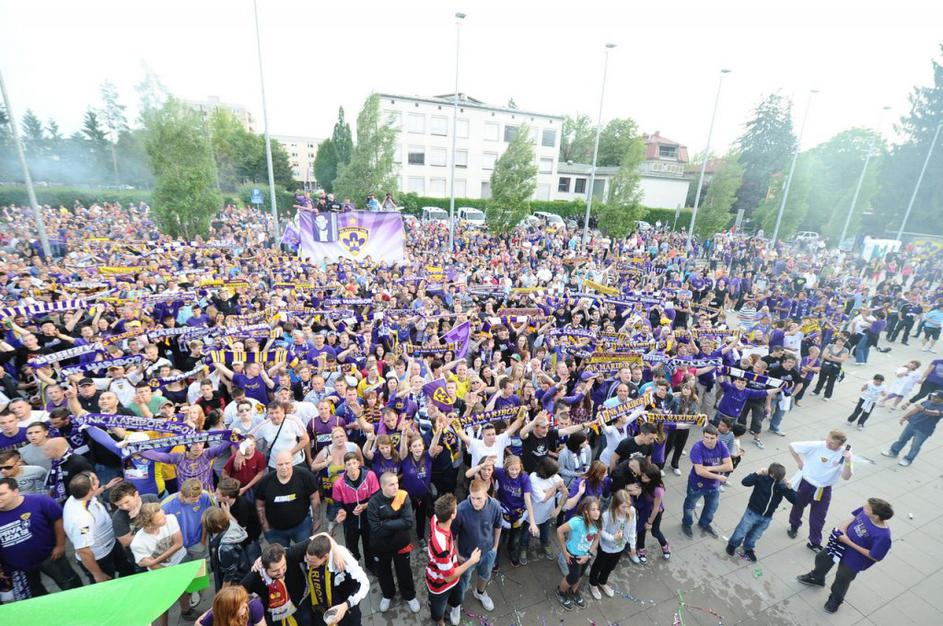 Maribor Ljudski vrt državni prvaki slavje