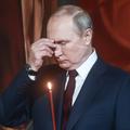 Vladimir Putin, pravoslavna velika noč v Moskvi