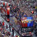 Brazilski nogometaši so želeli proslaviti v slogu Barcelone, kar se je končalo n