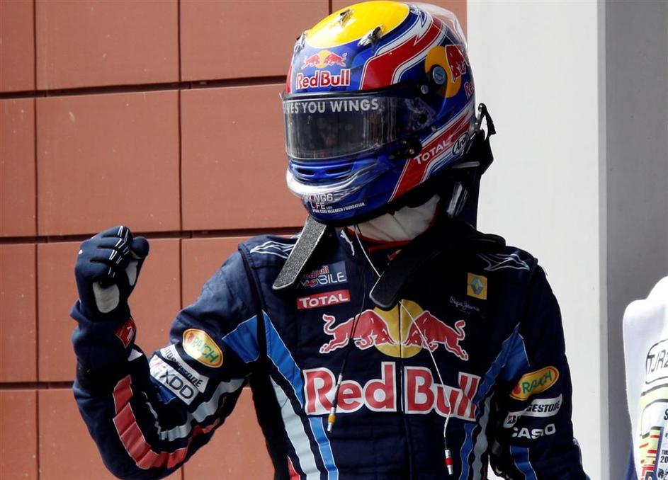 VN Turčije kvalifikacije 2010 Mark Webber pole Red Bull
