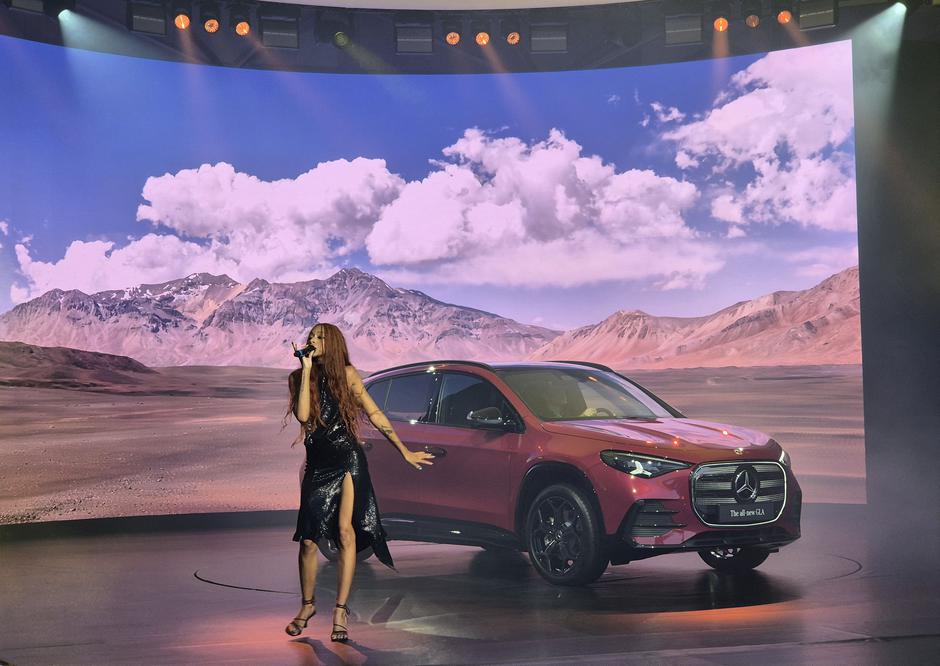 Na premieri nove generacije mercedes-benz GLA | Avtor: Gregor Prebil