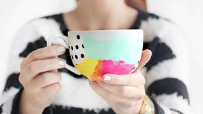 DIY barvana keramika