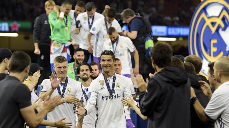 Real Madrid podelitev Liga prvakov