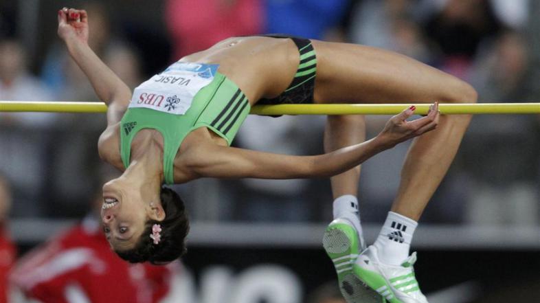 Blanka Vlašić je pogorela v skoku v višino.