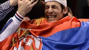 Đoković Bozoljac ZDA Amerika Srbija Davisov pokal četrtfinale Boise