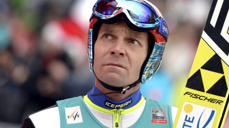 Ahonen smučarski skoki Engelberg