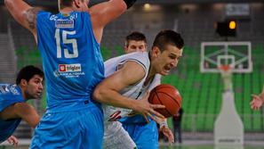 Union Olimpija MZT Skopje Aerodrom liga ABA Stožice Omić Čekovski