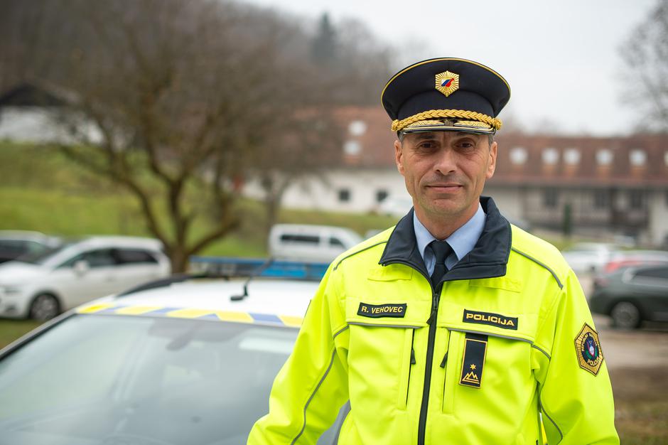 Robert Vehove, vodja Oddelka za avtoceste in hitre ceste v Sektorju prometne policije | Avtor: Anže Petkovšek