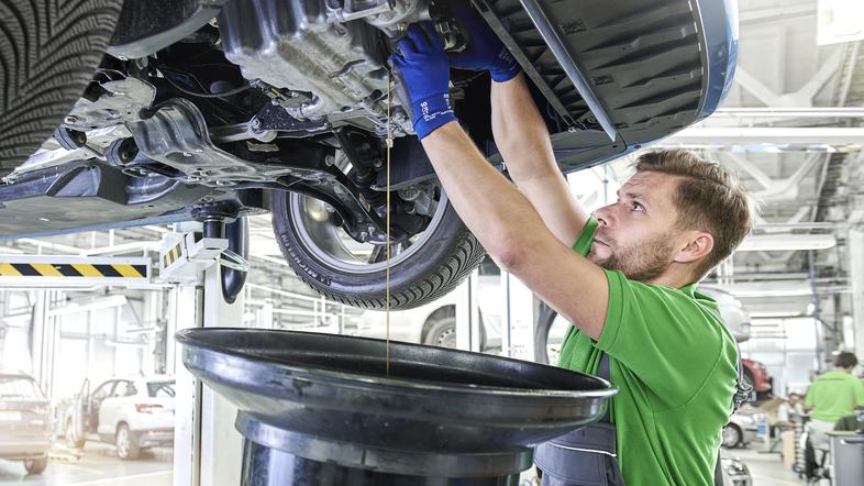 servis avta, Porsche