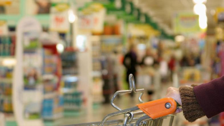 nakupovanje, nakupovalni voziček