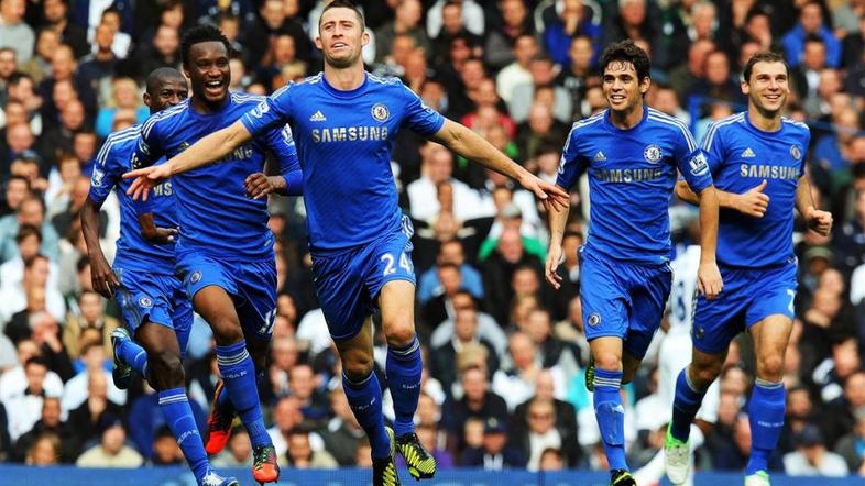 Cahill Kalou Oscar Ivanović Tottenham Chelsea Premier League Anglija liga prvens