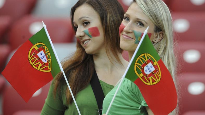 Euro 2012 Portugalska portugalska nogometna reprezentanca navijačice