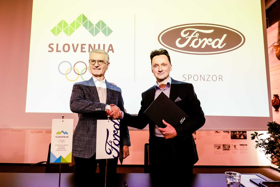 predstavitev Ford Capri, Franjo Bobinac, David Jurič | Avtor: Saša Despot