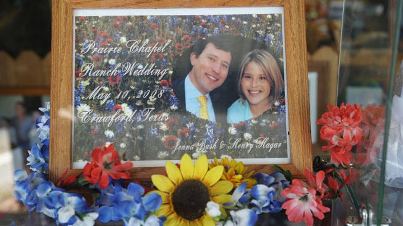 Jenna Bush je Henryja Hagerja spoznala med predsedniško kampanjo leta 2004.