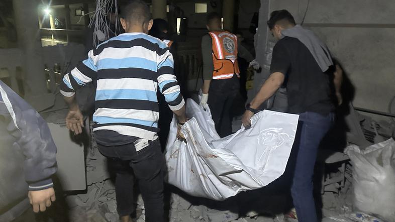 Gaza žrtve letalski napad