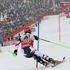 Hirscher ciljna arena cilj Kitzbühel slalom svetovni pokal tekma alpsko smučanje
