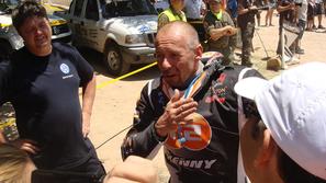 Miran Stanovnik, po zadnji etapi relija Dakar