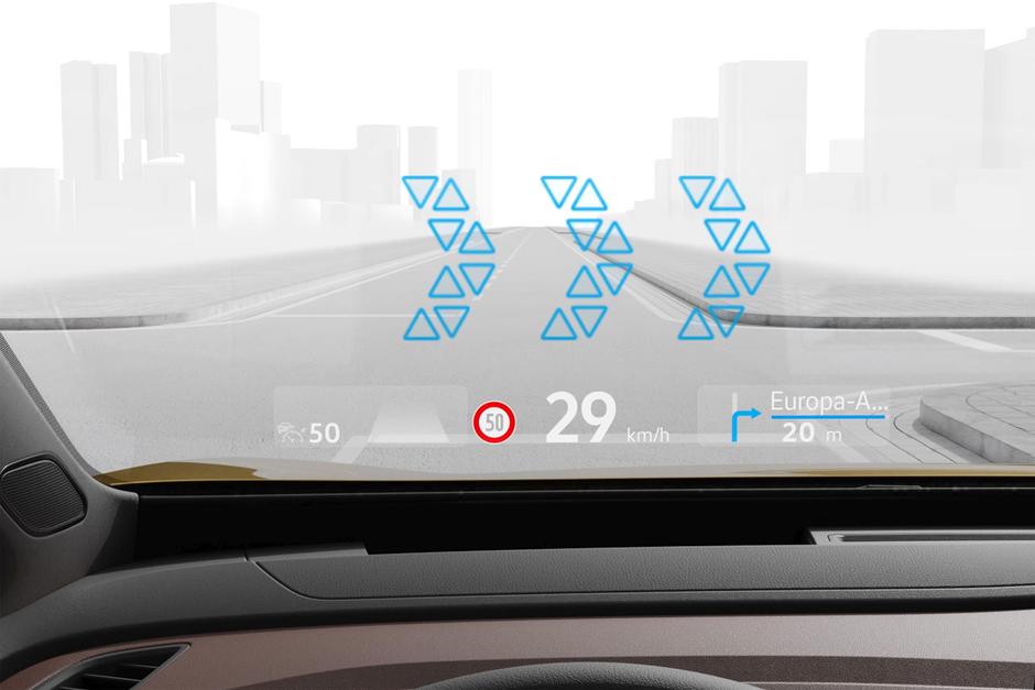 VW HUD obogatena resničnost augmented reality | Avtor: VW