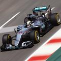 Lewis Hamilton Mercedes Barcelona