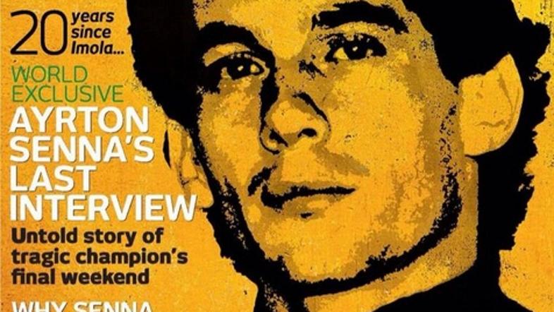 F1 Racing Senna naslovnica intervju neobjavljeni intervju