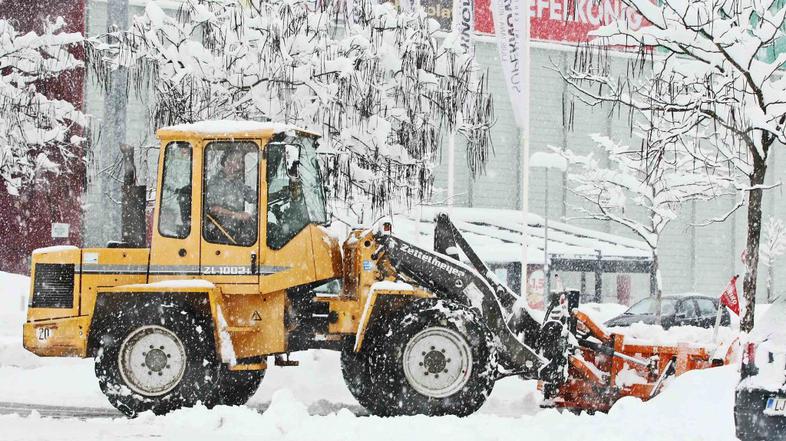 Sneg v Ljubljani 