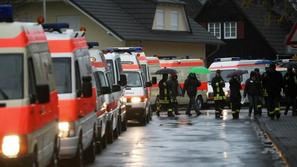 Evakuacija ljudi zaradi bombe v Nemčiji