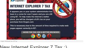 Davek na Internet Explorer 7